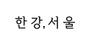 한강,서울 로고