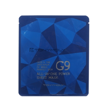 토니모리 G9 올인원 파워 시트마스크 제품 이미지