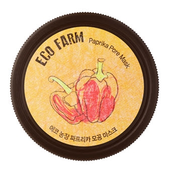 더샘 에코 농장 파프리카 모공 마스크 제품 이미지