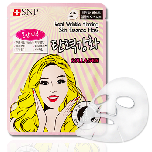 SNP 리얼 링클퍼밍 스킨 에센스 마스크 제품 이미지