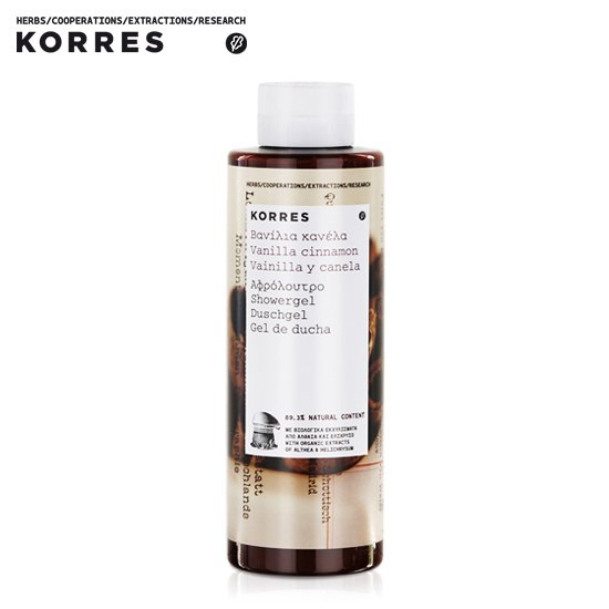 코레스 샤워젤 바닐라시나몬 제품 이미지
