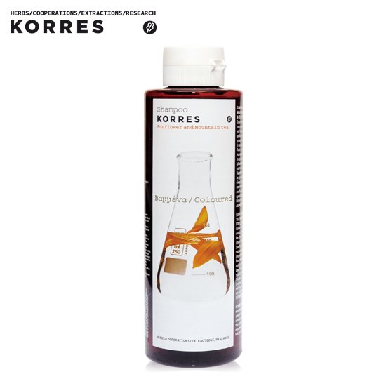 코레스 썬플라워 앤 마운틴 티 샴푸 포 컬러드 헤어 제품 이미지