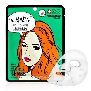 SNP 레드스팟 케어 에센스 시트 마스크 제품 이미지