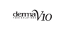 Derma V10 로고