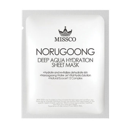 미스코 브랜드의 제품 메디필 노루궁뎅이 딥 아쿠아 하이드레이션 시트마스크