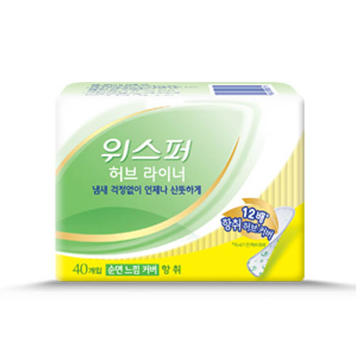 위스퍼 허브라이너 제품 이미지