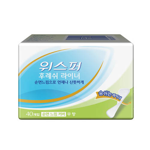 위스퍼 후레쉬라이너 무향 제품 이미지