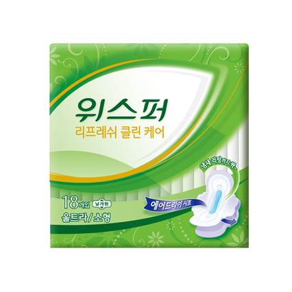 리프레쉬 클린케어 울트라 날개 소형