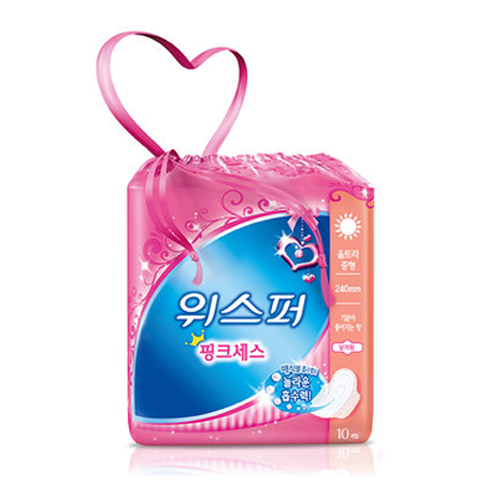위스퍼 핑크세스 울트라 날개 중형 제품 이미지