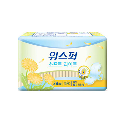 위스퍼 소프트 라이트 울트라 슬림 날개형 소형 제품 이미지