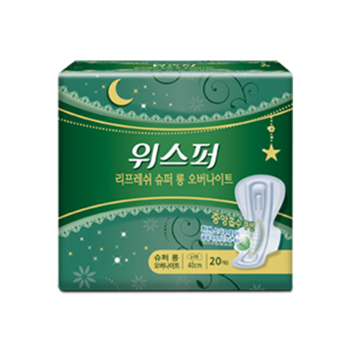 리프레쉬 슈퍼롱 오버나이트 슬림 날개형
