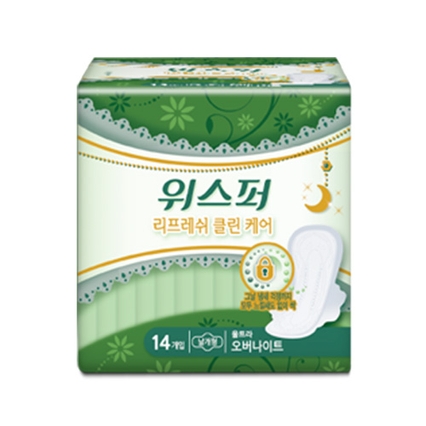 리프레쉬 클린 케어 울트라 날개형 오버나이트