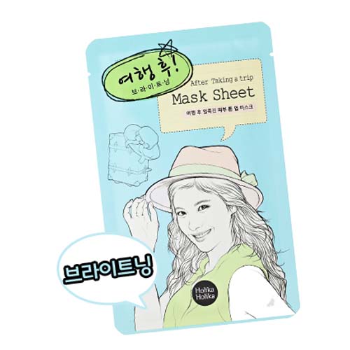 홀리카홀리카 비포 앤 애프터 마스크 시트 - 여행 후 제품 이미지