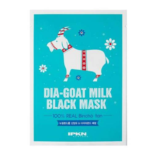 입큰 다이아 산양유 블랙 마스크 제품 이미지