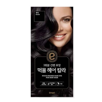 먹물 헤어 칼라 크림