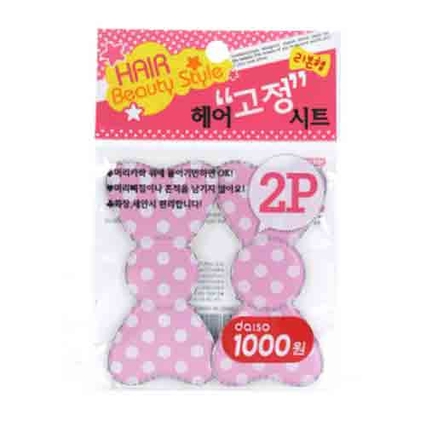 리본형 헤어고정시트