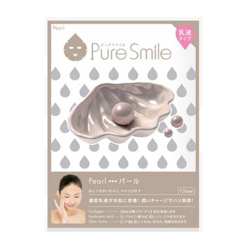 퓨어스마일 유액 진주 마스크시트팩 제품 이미지