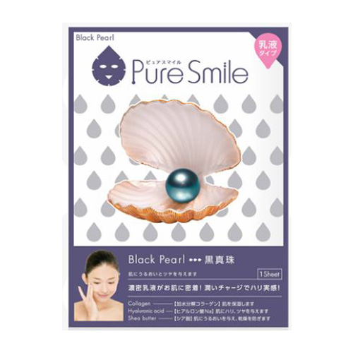 퓨어스마일 유액 블랙펄 마스크시트팩 제품 이미지