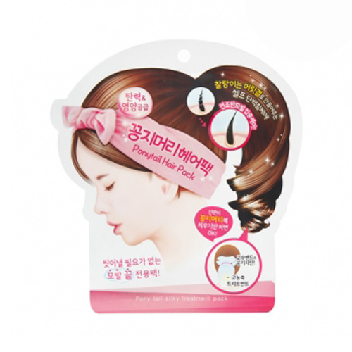 다이소 꽁지머리헤어팩 제품 이미지