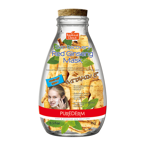 퓨어덤 브랜드의 제품 홍삼 비타민E 마스크