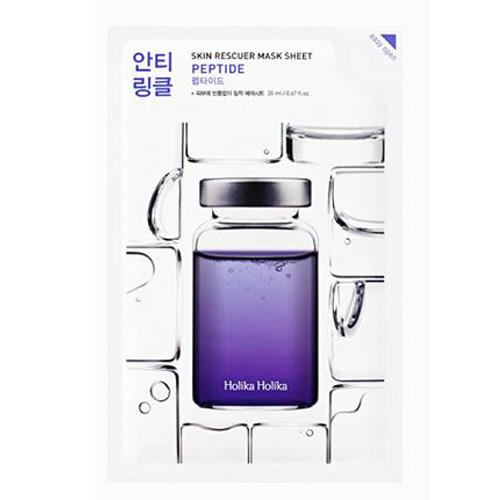 홀리카홀리카 스킨 레스큐어 마스크 안티링클-펩타이드 제품 이미지