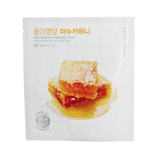 네이처리퍼블릭 리얼 네이처 마누카허니 하이드로겔 마스크 제품 이미지