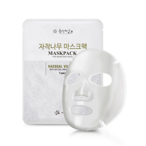 햇살케어 자작나무 마스크팩 제품 이미지