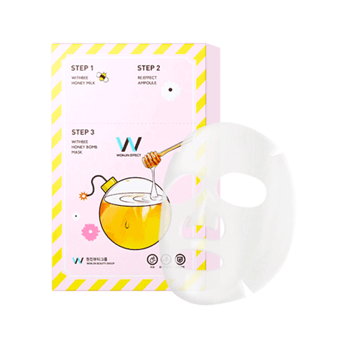 원진이펙트 3 STEP 위드비 허니 밤 마스크 제품 이미지