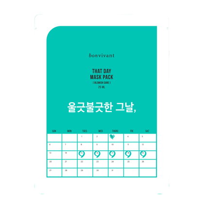 댓데이 마스크팩 [블레미쉬 케어]