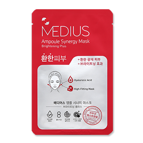메디어스 앰플 시너지 마스크 브라이트닝 플러스 제품 이미지