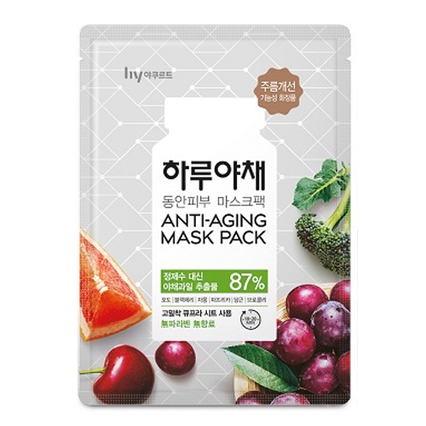 하루야채 마스크팩 안티에이징 동안피부