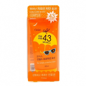 오릭스 브랜드의 제품 선쉴드 프로텍션 로션 [SPF43/PA++]