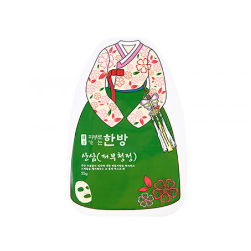 피부로가는한방 프리미엄 산삼 마스크 제품 이미지