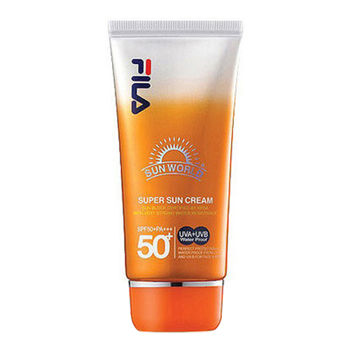휠라코스메틱 썬월드 슈퍼 선크림 [SPF50+/PA+++] 제품 이미지