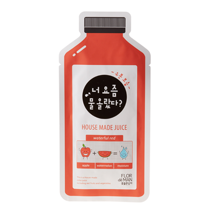 하우스메이드 마스크시트 - 워터풀 레드