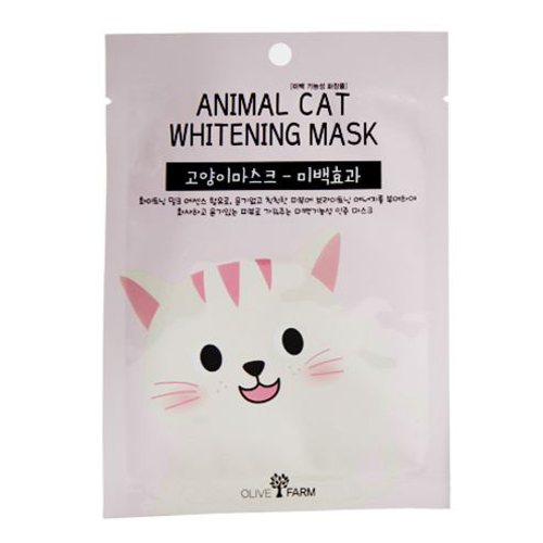 다이소 올리브팜 고양이마스크  제품 이미지