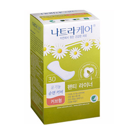 유기농 팬티라이너 커브형
