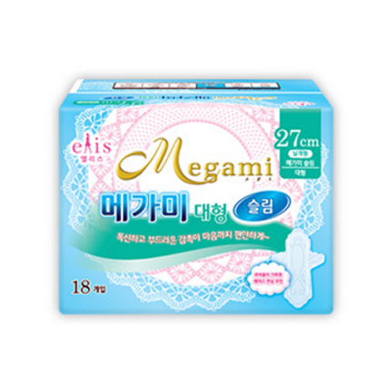 메가미 슬림 날개 대형