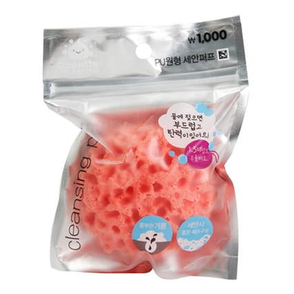 PU원형세안용퍼프