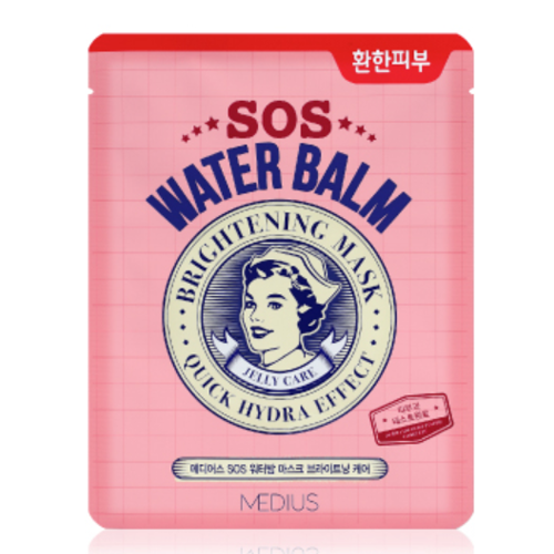 메디어스 SOS 워터밤 마스크 - 브라이트닝 케어 제품 이미지