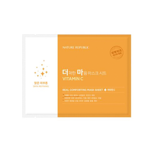 네이처리퍼블릭 더 착한 마음 마스크 시트 [비타민 C] 제품 이미지