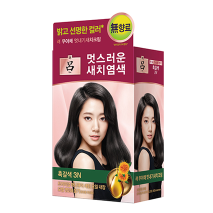 우아채 멋내기 새치크림