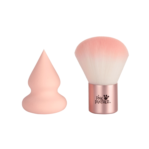 미니소 브랜드의 제품 핑크팬더 퍼프 & 가부끼 2종