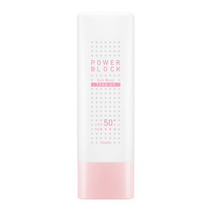 파워블록 톤업 선베이스 핑크 [SPF50+/PA++++]