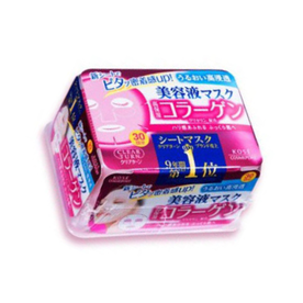 고세 브랜드의 제품 클리어턴 에센스 마스크팩 - 콜라겐