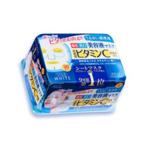 고세 브랜드의 제품 클리어턴 에센스 마스크팩 - 비타민 C