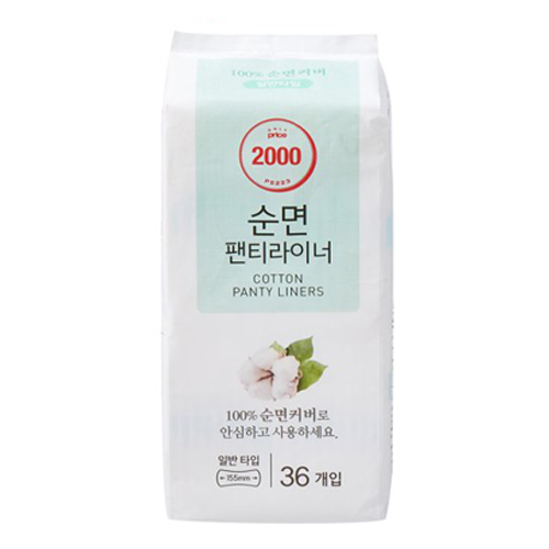 온리프라이스 순면 팬티라이너 일반 제품 이미지