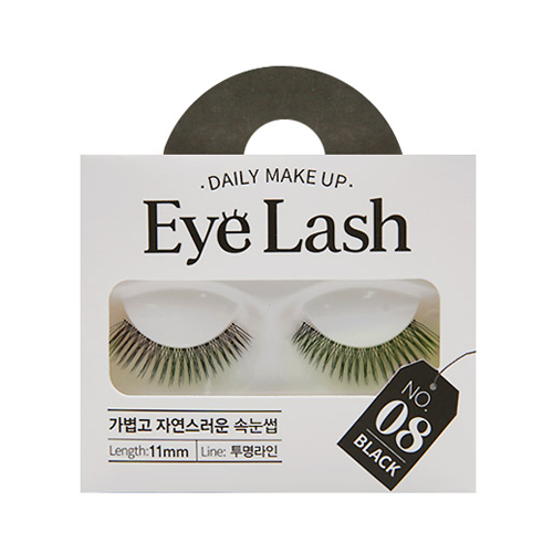 다이소 윙크걸 데일리 아이래쉬 8호 제품 이미지