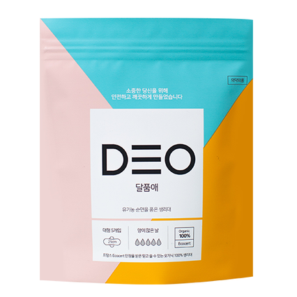 유기농 순면을 품은 생리대 대형
