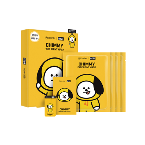 메디힐 BT21 치미 페이스 포인트 마스크 제품 이미지